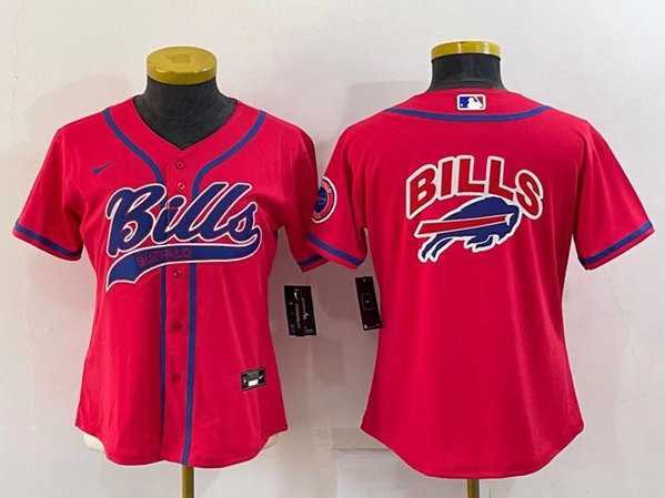 Youth Buffalo Bills Red Team Big Logo With Patch Cool Base Stitched Baseball Jersey,We sell and wholesale Youth Buffalo Bills Red Team Big Logo With Patch Cool Base Stitched Baseball Jersey on line form chian!